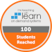Learn On Demand 100 students reached