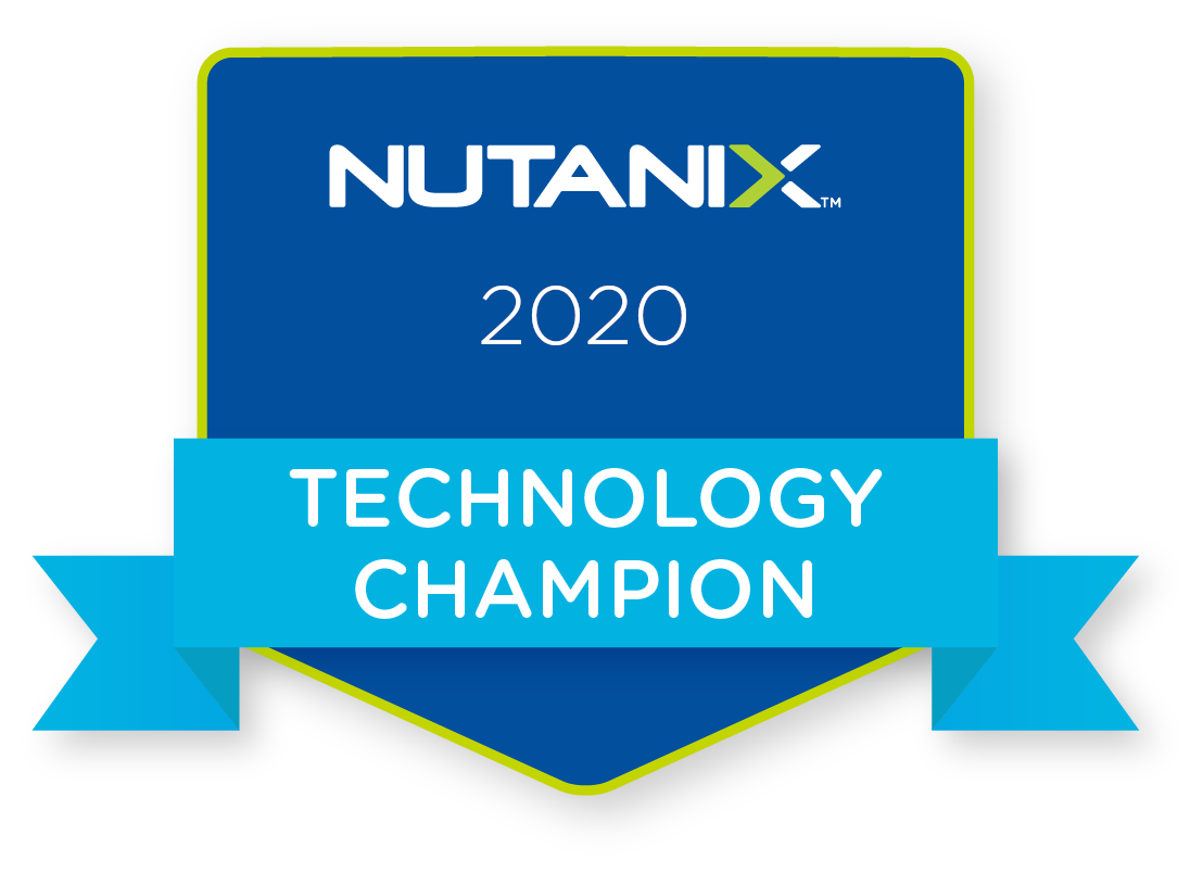 Nutanix Technology Champion (2020)